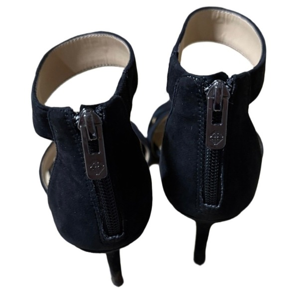 Antonio Melani Black Suede Strappy Heels – Size 7.5 - Picture 3 of 6